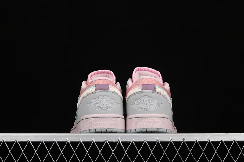 All categories Air Jordan Jordan series basketball shoes Air Jordan 1 Low Air Jordan Low SE AJ1 Joe 1 color stitching candy low-top basketball shoes DJ5196-615